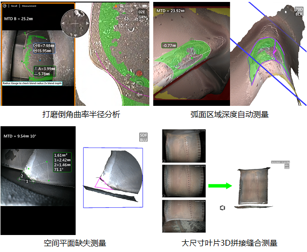 三維測量工業(yè)內(nèi)窺鏡的測量應用